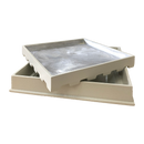 RALO INVISÍVEL REBAIXADO COM CAIXA COLETORA 18X18cm