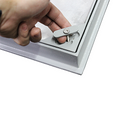 TAMPÃO 40X40 cm SIMPLES REBAIXADO COM VEDAÇÃO