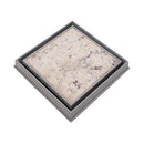 RALO 18x18 INVISÍVEL REBAIXADO COM ADAPTADOR PARA CAIXA COLETORA SIFONADA DE 150mm