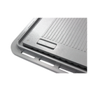 Tampa casa de máquina lisa com grelha invisível 80x80cm articulada