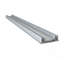 GRELHA INVISÍVEL COM CAIXILHO REBEIXADA 8X100cm