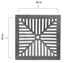 RALO CAIXILHO 50X50cm