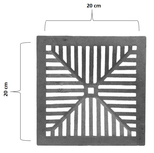 RALO CAIXILHO 20X20cm